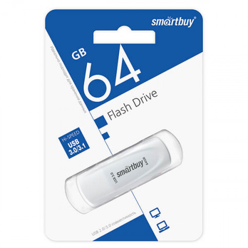 USB 3.0 флеш накопитель 64 Гб SmartBuy Scout