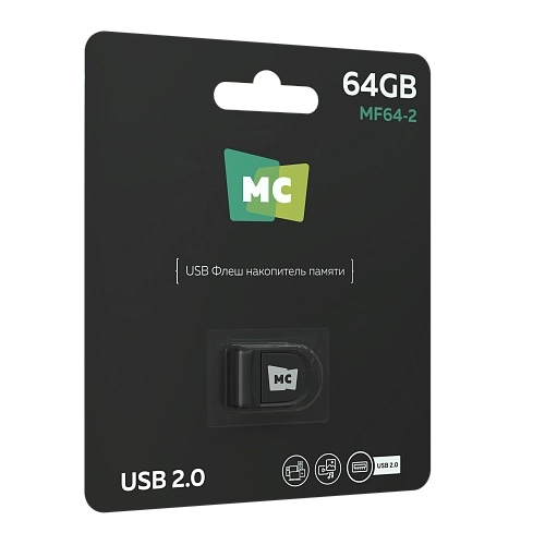 Флешка USB2.0 64GB More Choice MF64 Mini