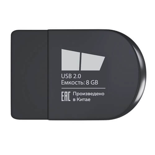 Мини-флешка USB 2.0 8GB More Choice MF8-2 Mini