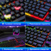 Проводная клавиатура и мышь с RGB-подсветкой Орбита OT-PCM74