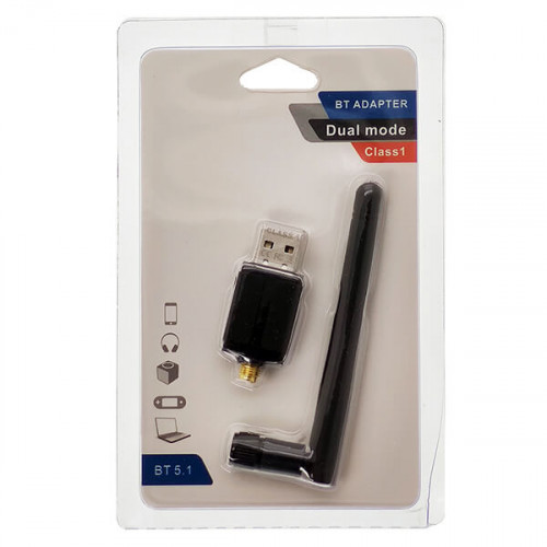 USB bluetooth 5.1 адаптер для компьютера, внешняя антенна, OT-PCB17 Орбита