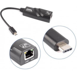 Сетевой адаптер Type-C -> LAN Ethernet, 1000 Mbps