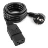 Кабель питания Cablexpert PC-186-C19 (Schuko–C19, 3×1.5 мм²)