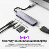 USB-С хаб (концентратор) USB 2.0/3.0 с подзарядкой Hoco HB28