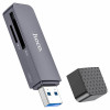 Кардридер Hoco HB45 USB-A 3.0 → SD и microSD до 2 ТБ
