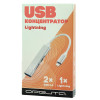 Lightning хаб (концентратор) USB с подзарядкой Орбита OT-PCR19