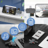 Кардридер USB-C + USB-A 3.0 + microUSB + Lightning  для карт памяти TF/SD и USB флешек Орбита OT-PCR27