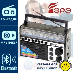 Радиоприемник Fepe FP-308BT (USB,Bluetooth)