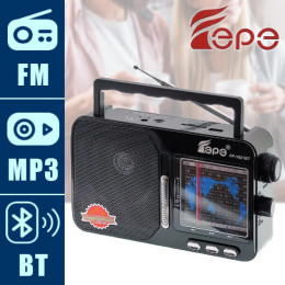 Радио Fepe FP-1821BT | Bluetooth, MP3