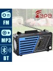 Радио Fepe FP-283BT с Bluetooth, USB, microSD, фонариком и аккумулятором