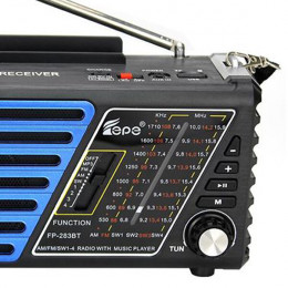 Радио Fepe FP-283BT | Bluetooth, MP3