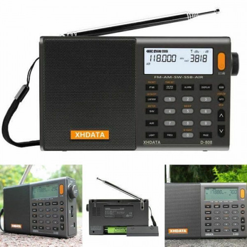 Цифровой DSP радиоприемник Xhdata D-808