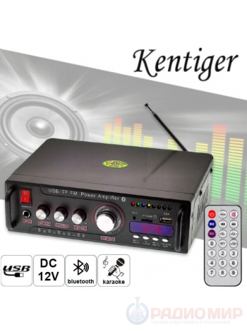 Усилитель мощности звука Kentiger HY-810 20W стерео