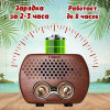 Ретро-радио с FM, Bluetooth и AUX 808-1