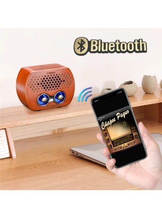 RETRO радиоприемник FM Bluetooth 3Вт, 808-1