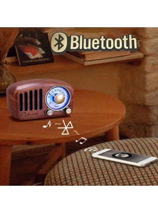 RETRO радиоприемник FM Bluetooth 3Вт, 919-3