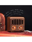 Ретро FM радиоприёмник, дерево, Bluetooth, AUX, MP3 плеер R908-1