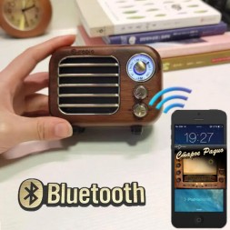 RETRO радиоприемник FM Bluetooth 5Вт, R918-1