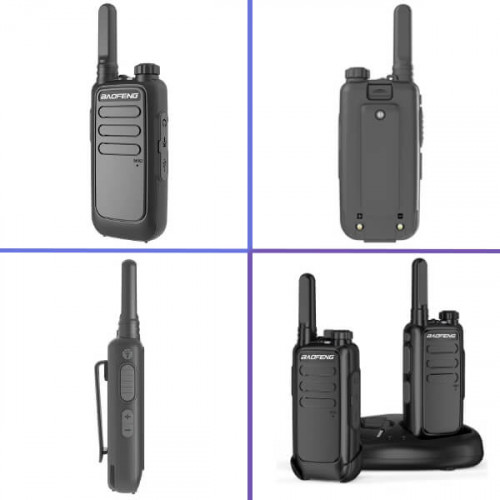 Комплект раций c micro-USB, Baofeng BF-T15 (2штуки)