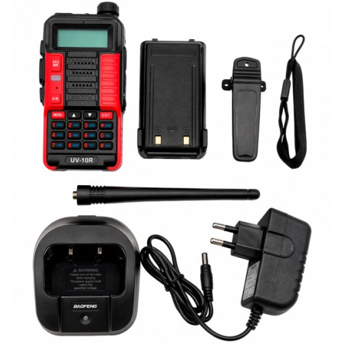 Рация Baofeng BF-UV10R с гарнитурой
