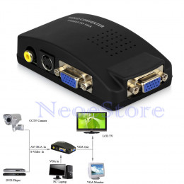 Переходник RCA→VGA (AV to VGA)