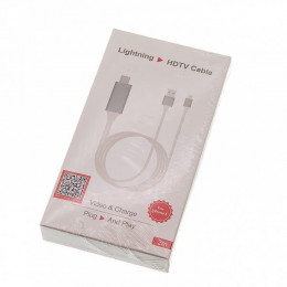 Lightning → HDMI кабель с USB питанием, 2м AVW49