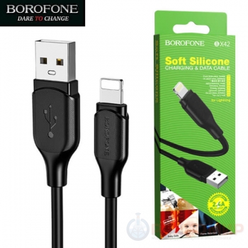 Lightning кабель для зарядки и синхронизации данных Borofone BX42