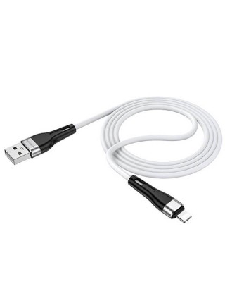 Кабель USB → Lightning, 1м, силикон, Borofone BX46