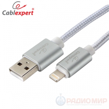 Кабель USB-Lightning Cablexpert (поддержка быстрой зарядки)