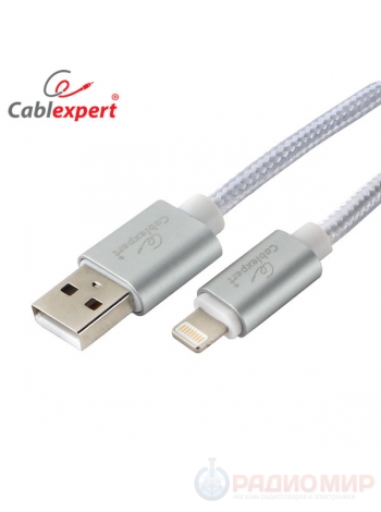 Кабель USB-Lightning Cablexpert (поддержка быстрой зарядки)