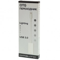 Lightning → USB 3.0 OTG переходник Орбита OT-PCC30