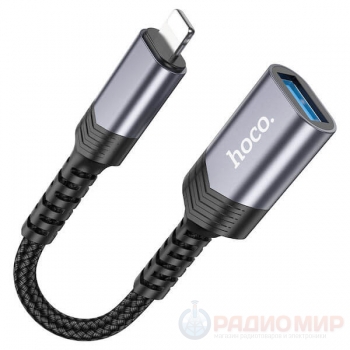 UA24 Портативный адаптер Lightning — USB-A с поддержкой OTG и зарядки 2А