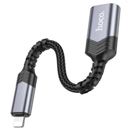 UA24 Портативный адаптер Lightning — USB-A с поддержкой OTG и зарядки 2А