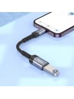UA24 Портативный адаптер Lightning — USB-A с поддержкой OTG и зарядки 2А