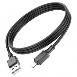 Кабель USB → Lightning, 1м, силикон, Hoco X101