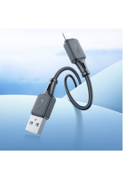 Кабель USB → Lightning, 1м, силикон, Hoco X101