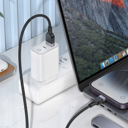 Кабель USB → Lightning 1м, 2м, 3м силикон Hoco X109
