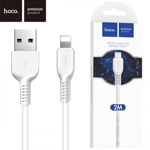 USB 8pin кабель для iPhone Hoco X20 2м | 3м