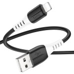 Кабель USB → Lightning, 1м, силикон, Hoco X82