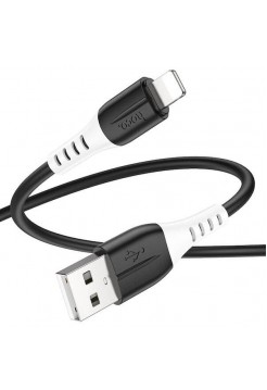 Кабель USB → Lightning, 1м, силикон, Hoco X82