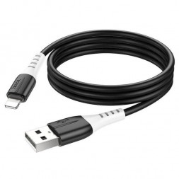 Кабель USB → Lightning, 1м, силикон, Hoco X82