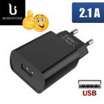 Недорогая USB зарядка 2.1A Borofone BA20A