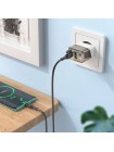 Сетевое зарядное устройство Borofone BA80A Scenery 20 W — 1×USB-A + 1×USB-C