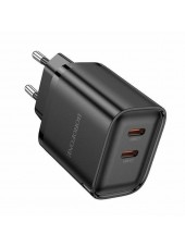 Сетевая зарядка 35Вт, 2хUSB-C, Borofone BA85A