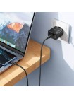 Быстрая двойная зарядка BOROFONE BA85A 35W с двумя USB-C портами