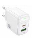 Быстрая зарядка Borofone BAS45A 30W с поддержкой PD и QC 3.0