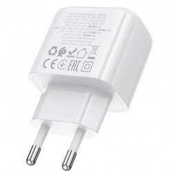 Сетевая зарядка 30Вт, USB-C + USB, Borofone BAS45A