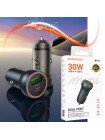 Автомобильное зарядное устройство Borofone BZ32A 30W с поддержкой PD, QC, FCP, AFC