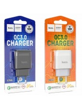 Сетевая зарядка 18Вт, USB, Hoco C72Q