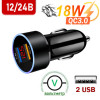 Зарядное в прикуриватель USBx2 QC3.0 TDS TS-CAU69A